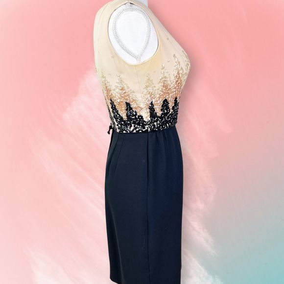 Vintage 1960s Miss Milgrim Cocktail Dress - Mad Men - Incredible! - Picture 3 of 9